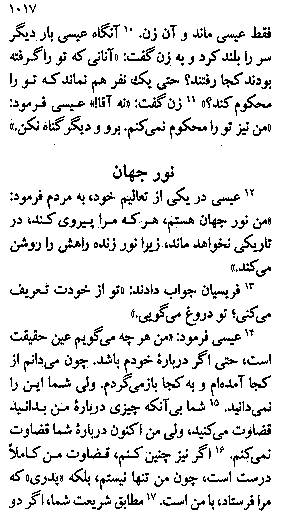 Gospel of John in Farsi, Page13c
