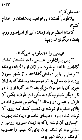 Gospel of John in Farsi, Page29c