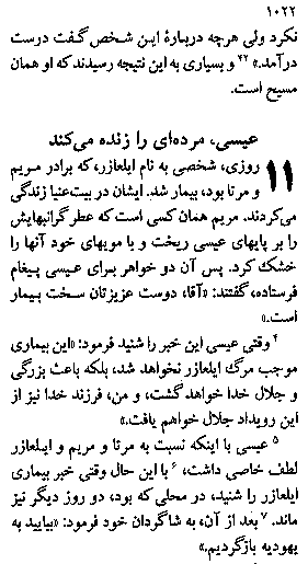 Gospel of John in Farsi, Page18a