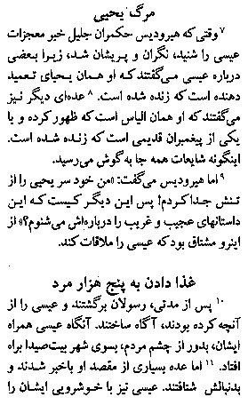 Gospel of Luke in Farsi, Page17d