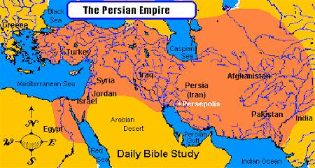 Persian Empire Map